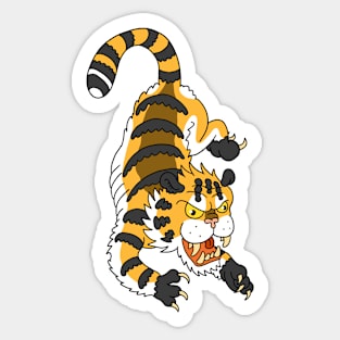 tattoo tiger Sticker